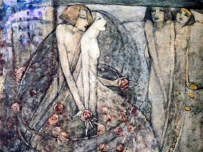 1873-		Frances Macdonald - La scelta